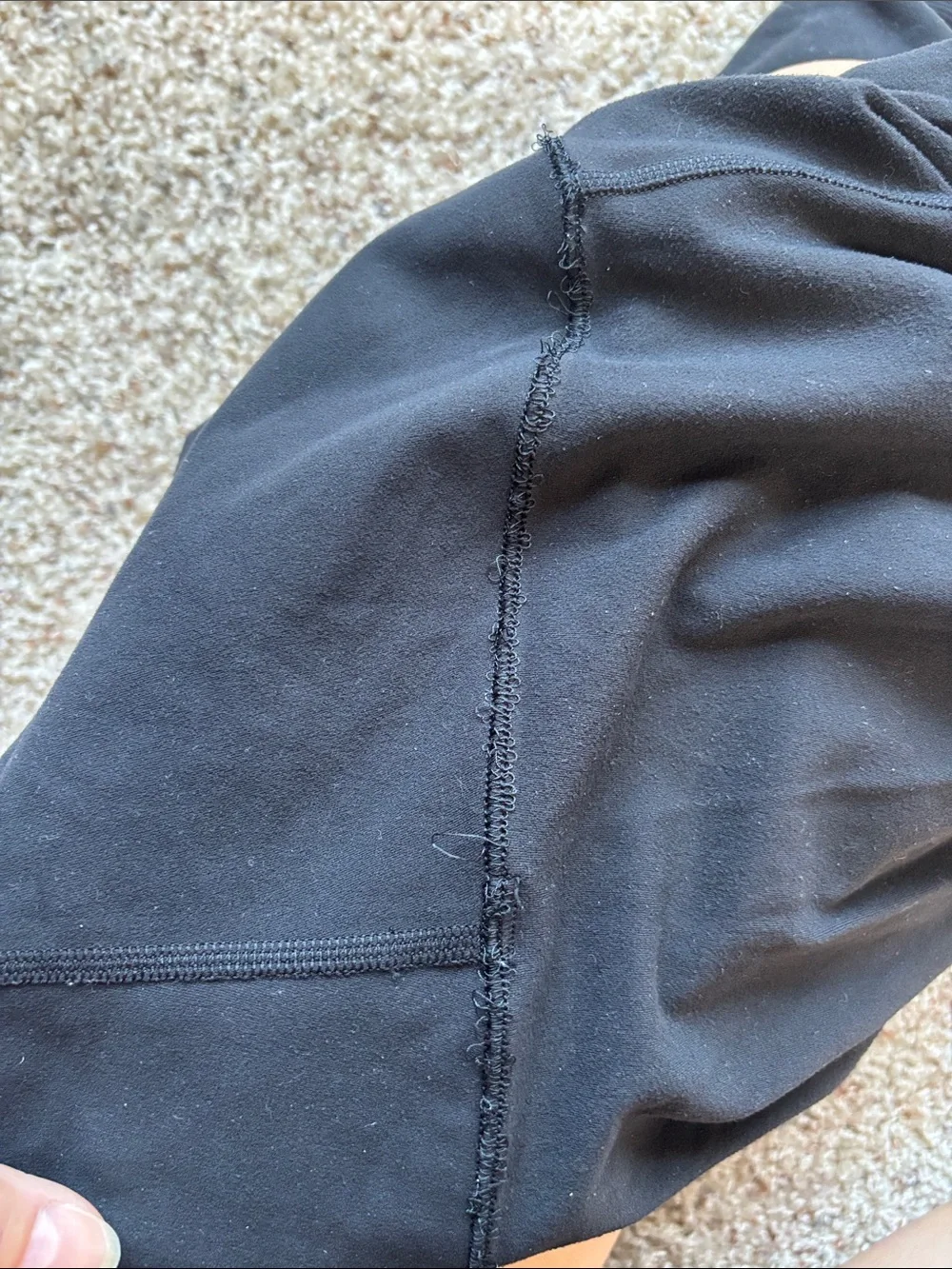 Lululemon Black Align Leggings 7/8 Size 4